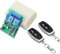 Apricancello automatico scorrevole Interruttore di telecomando universale senza fili 433 MHz DC 6 V 12 V 24 V Ricevitore RF a 2 canali, telecomando da 50 m, for luce/cancello/motore/fai da te con tast