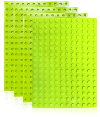 CVFRTT 4-Piece Building Block Base Plate, Children'S Educational Toys, Children'S Assembly Toys, Creative Toys, Diy Building Block Accessories