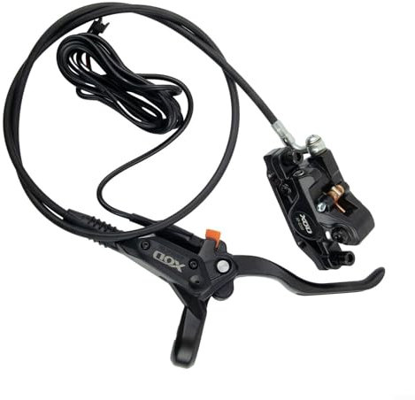 LXWKAI Hydraulischer Scheibenbremsensatz, hydraulische Scheibenbremshebel für Mountainbikes, für Bremsscheiben mit 44-mm-Blende, elektrischer Leistungssteuerungsschalthebel (Links hinten)