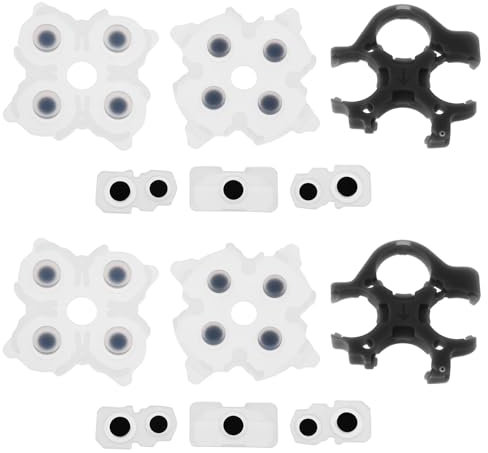 LT Easiyl Set di 2 pulsanti in gomma siliconica per controller compatibili con PlayStation 5 2a generazione