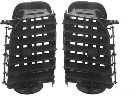 WEFOLCC Salida Aire Acondicionado Rejillas Ventilación Aire Acondicionado para Salpicadero para Toyota para Hilux para Vigo para Champ para Fortuner 2004-2015 55680-0K010 68750-JA00A