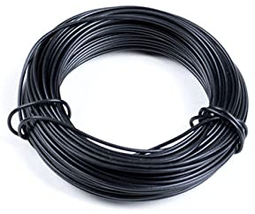 Watreketal Flexible Gardening Tie Wire Free Combination Metal Cable Ties Utility Portable Gardening Supplies Garden Tools Metal Cable Ties Black Green Reusable Iron