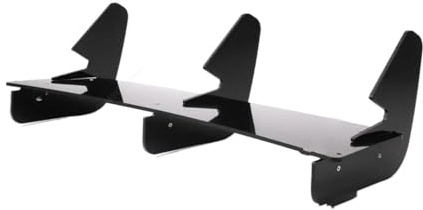 Heckdiffusor Für VW Für Polo Für MK5 Für GTI 6R 6C Zwei Viertürer 2010-2018 Auto Heckstoßstange Diffusor Flagge Spoiler Splitter(2010-2015)