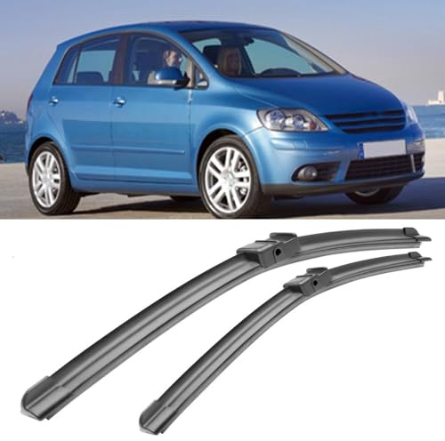 ZXBL Auto Scheibenwischer vorne für Golf Plus 2005-2009 28+28, 2 Wischblätter Leise und kratzfrei Einfache Montage