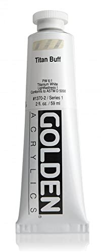 Pro-Art-Bilderpalette Doré Heavy Body Peinture Acrylique 2 G -Titan Buff