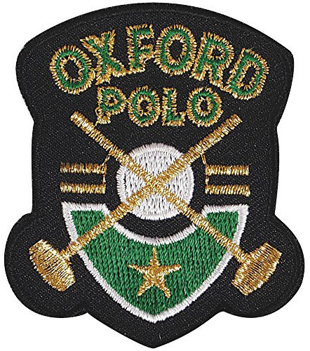 Aufnäher - Oxford Polo - 04535 - Gr. ca. 5,5 x 6,5 cm - Patches Stick Applikation
