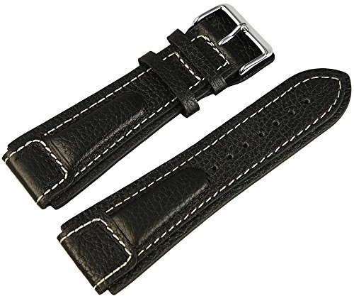 Leder Uhrenarmband Uhrenband Uhrband Ersatzband Armband schwarz 890910200124