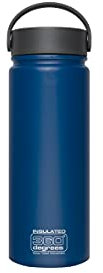 360 DEGREES Bidón aislado boca ancha 550ml azul oscuro