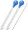 Glas Pipette Dropper 10ml Tropfpipette Flüssigkeiten Messpipette mit Gummi-pipettierball x 2 + Reinigungsbürste x1