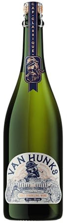 Van Hunks Cap Classique Brut Sparkling Wine – Crafted for Adventure | 12% ABV | Bottle-Fermented Chardonnay & Pinot Noir | Fine Bubbles, Citrus Zest & Brioche Notes | Toast Boldly