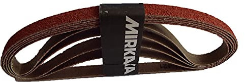 Mirka File Sanding Belt CER 13x457mm P60 Ceramic T-Joint for Belt Sander Polishing Pack of 5