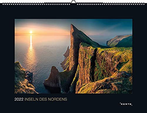 Inseln des Nordens - Kalender 2022 - Kunth-Verlag - Wandkalender mit faszinierenden Aufnahmen - Aufregende Naturlandschaften - 60 cm x 45 cm