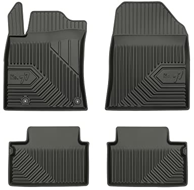 FROGUM No.77 Gummimatten Ganzjahresset von Auto Fußmatten Autofussmatten für Kia XCeed ab 2019 | Langlebiges TPE Material