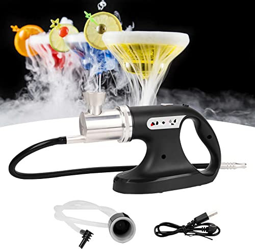 FONOBO Cocktail Smoker Kit, mit 8 Zubehörteilen, tragbarer Kaltrauchgenerator für Speisen und Cocktails, für Whiskey Smoker Infuser Kit