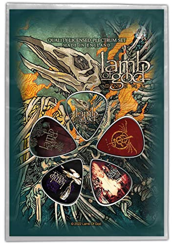 Lamb Of God - Plektrum Omens 5er-Pack (Einheitsgröße) (Bunt)
