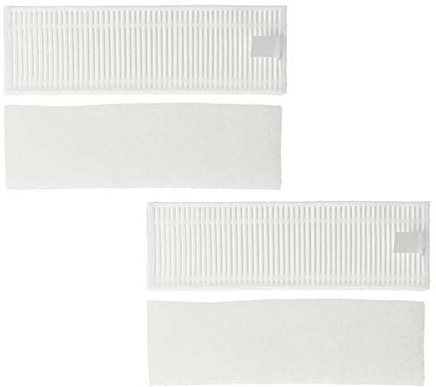 vhbw Filter-Set kompatibel mit Xiaomi Mijia G1 Saugroboter - 4x Ersatz-Filter (HEPA-Filter, Schwammfilter)