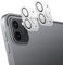 MoKo [2PZS Cámara Lente Protector para iPad Pro 12.9 6ª Generación 2022/2021/2020/Pro 11 4ª Generación 2022/2021/2020, Protector de Lente de Cámara de Vidrio Templado Antiarañazos, Cristal Claro