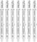 Jaenmsa r7s Halogen Light Bulbs, 7 Packs r7s Bulb 118mm Dimmable 230V 200w Halogen Bulbs, Tungsten Linear Light Bulb, 2000lm 2700K Warm White Floodlight Bulb, J118 Security Light Bulb(200w)