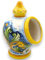 SICILIA BEDDA CAPACI Tipica saliera Siciliana in Ceramica di Caltagirone h 25 cm ca. Varie opzioni Decoro (1pz) - Decoro 2