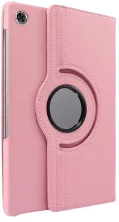 MQVQAUBST Funda de Cuero PU con Soporte for Tableta, Funda giratoria for Tableta Lenovo Tab M10 Plus de 10,3 Pulgadas TB-X606F/X606X 360(Pink)
