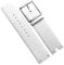 hoosouk Weiches, langlebiges Uhrenarmband aus Leder für Damen von Calvin Klein für CK K94231. Uhrenarmbänder für Herren(White)