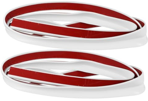 SEWOART Wohnmobil-regenrinne Selbstklebende Dachrinne Regenrinnen-abflussstreifen Flexibler Tropfschienen-regenstreifen Wohnmobil-dachrinne Regenrinnenumlenkung 2-Meter-länge