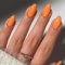 KQueenest Lot de 24 faux ongles courts en acrylique à coller, en forme d'amande, couleur unie, en gel brillant, pour femmes, adaptés à un usage quotidien