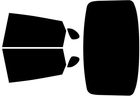 TINTCOM Pre-Cut Window Tint Film for KIA Optima 4-door Saloon 2015-... - (20% Dark Smoke) - Rear Sides & Rear Window - Custom Fit, UV Protection, Heat & Glare Reduction, High Performance