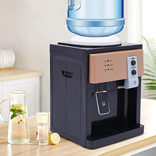 Dispenser di acqua elettrica da 550 W con funzione di raffreddamento, temperatura di riscaldamento fino a 95 °C, dispenser di acqua calda per secchi d'acqua da 3,5-18,9 litri
