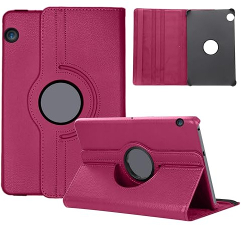 Laywaam Case Compatible with Huawei MediaPad T3 10 360° Rotation Case Cover with Flap/Positioning Stand for Huawei MediaPad T3 10 9.6 Inch Touch Tablet 2017 Model