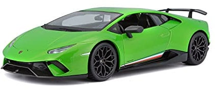 Burago Maisto Lamborghini Huracan Performante, Modellino Unisex Bambini, Multicolore, Scala 1:18