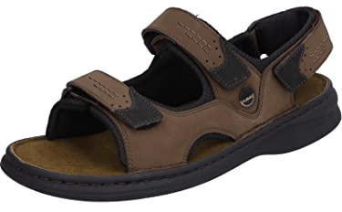 Josef Seibel Herren Franklyn Sandalen, Braun Brasil Schwarz, 39 EU