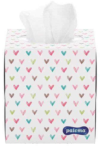 Paloma Cosmetic Tissue Box 3ply Pack of 60