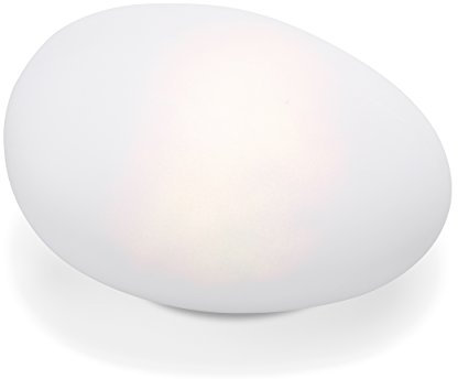 Esotec Solar Steinleuchte Smart Stone, 7 Leuchtfarben, Akku, Solarmodul, Erdspieße, Solarleuchte, Solarkugel, Solarstein, Gartenleuchte, Dekoleuchte, außen, outdoor, wetterfest, winterfest, 106102
