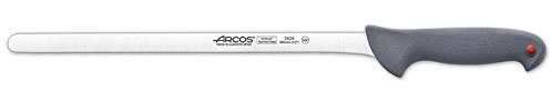 Arcos Serie Colour Proof - Box 6 Stück Schneidmesser Schinkenmesser - Klinge Nitrum Edelstahl 300 mm - HandGriff Polypropylen Von Elastomer bedeckt Farbe Schwarz (6 pcs)