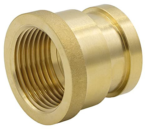 VARIOSAN Manicotto riduttore 15570, 3/8 x 1/4 IG/IG, ottone