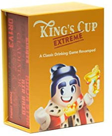 Lost Boy Entertainment King’s Cup Extreme - Trinkspiel auf Englisch - Kartenspiele für Erwachsene, Paare - Partyspiele - Spieleabend - Saufspiele - Trinkspiele für Erwachsene - Partyspiele ab 18