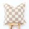 Lumi Living 100 % weiche Baumwolle, modern, geometrisch, Lendenwirbel-Kissenbezug, 30,5 x 50,8 cm, warmes Olivgrün