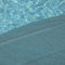 Edenea - Couverture Solaire Piscine Gris Silver - Epaisseur Renforcée 215 Microns - Bâche Piscine Bulles (Rectangle 220 x 450 cm)
