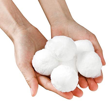 Froadp Filterbälle Pool 1400g Filter Balls Filteranlagenzubehör ersetzen Sandfilter 25KG Filtersand für Schwimmbad, Filterpumpe