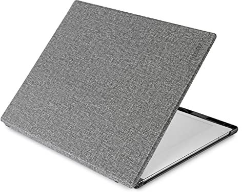CoBak Hülle für Remarkable 2 – Leichte und Harte Buchrückenhülle mit Schützendem Folio-Cover mit Integriertem Stifthalter – für Remarkable 2 Paper Tablet 2020 10,3 Zoll Veröffentlicht (Stoff grau)