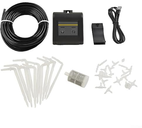 Dispositif d'arrosage automatique à synchronisation Wi-Fi, kit d'arrosage intelligent, contrôleurs de système d'irrigation pour intérieur balcon, bureau, plantes en pot