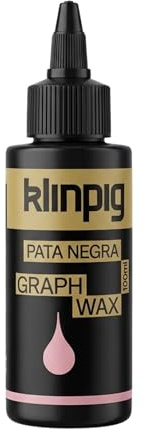 KLINPIG Klin Fahrrad Zubehör Kettenöl, Schmiermittel für Fahrradketten, schwarz, 100 ml, Wachs mit Graphen, Schmierung und Effizienz, Schmierwachs für Fahrradkette, wasserdicht und biologisch abbaubar