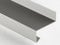 Fensterbank Tropfblech Alu Abschluss 5° 2mm Alu roh blank Tiefe=50-400mm 500mm, 750mm, 1000mm, 1500mm oder 2000mm (Fensterbank 2mm Alu roh 2000mm, 15/40/150/25)