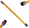 Vacuum Cleaner Extension Tube Compatible for Dyson V12 Detect Slim, v10 Digital Slim,Extension Rod Compatible for Vacuum Cleaner Attachments 76CM(Orange)