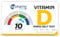 KP Pharma Vitamin D Test Kit, Check for UV Deficiency & Insufficiency Level at Home, Clinically Tested, Certified by CE, Easy and Quick Test Kit for Accurate Results - 1 Vitamin D Testing Kit