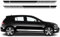 CUYENGT Adesivi in ​​Vinile per Strisce Porta Auto, Adatti per Accessori VW Golf 8 7 5 4 6 GTI MK8 MK7 MK5 MK6 MK4
