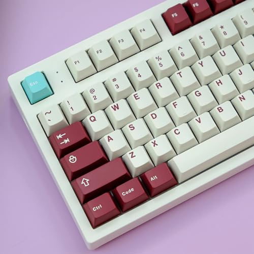 163 Keys Yuru Keycaps Cherry Doubleshot Keycaps Set Fit for ISO ANSI 95% 75% 65% 60% Cherry Mx Switches Mechanical Keyboard