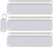 Lot de 100 porte-clés en plastique avec étiquettes d'identification pour bagages, nom (blanc)
