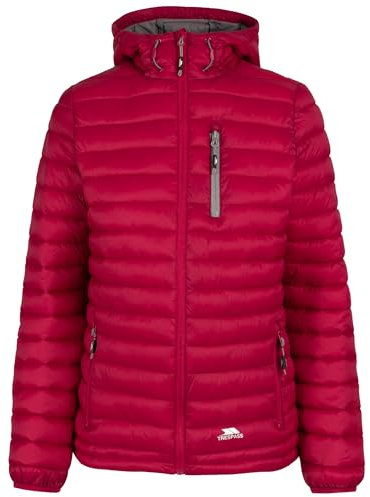 Trespass Womens Padded Casual Jacket Lenka B - Womens Lightweight Puffer Jacket with Hood, Padded Jacket with Pockets, Warm Ladies Coat for Outdoors